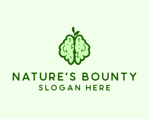 Natural Brain Health  logo design