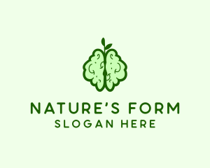 Natural Brain Health  logo design