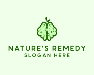 Natural Brain Health  logo design