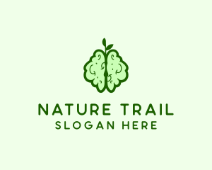 Natural Brain Health  logo design