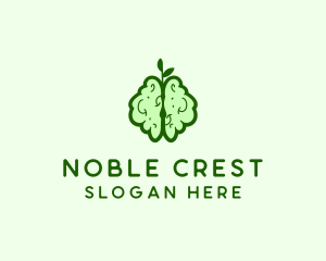 Natural Brain Health  logo design