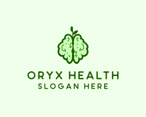 Natural Brain Health  logo design