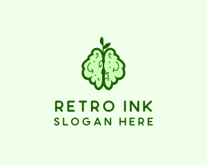 Natural Brain Health  logo design