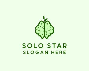 Natural Brain Health  logo design