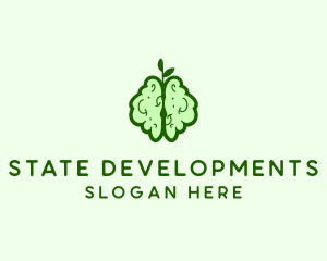 Natural Brain Health  logo design