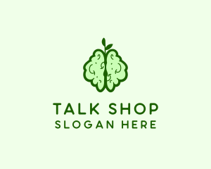 Natural Brain Health  logo design