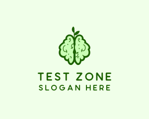 Natural Brain Health  logo design