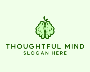 Natural Brain Health  logo design