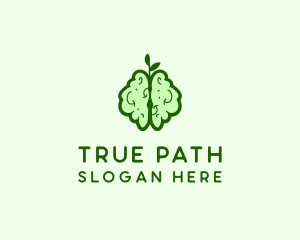 Natural Brain Health  logo design