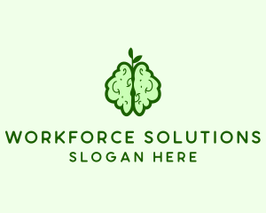 Natural Brain Health  logo design