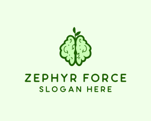 Natural Brain Health  logo design