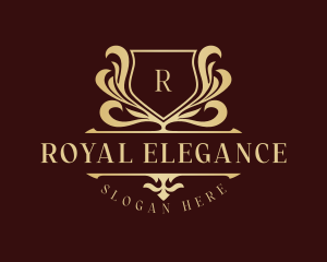 Royal Shield Crest logo design