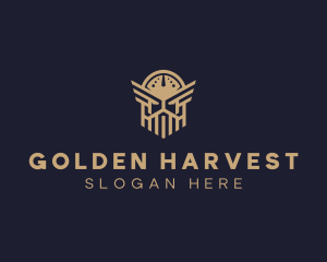 Golden Mythology God logo design