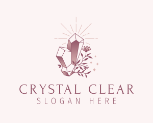 Gradient Luxe Gemstone logo design