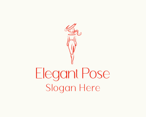 Woman Fashion Model logo