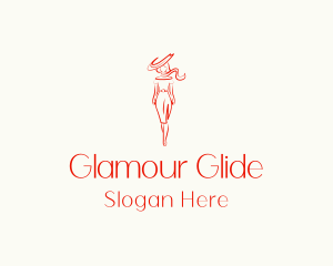 Woman Fashion Model logo