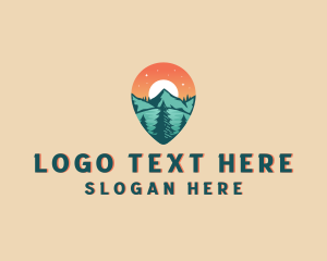 Mountain Camping Adventure logo