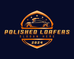 Automobile Car Polisher logo design