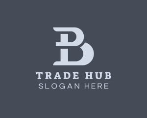 Professional Commerce Business Letter B logo