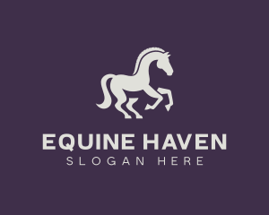 Equestrian Stallion Horse logo