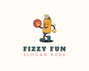 Soda Can Beverage logo