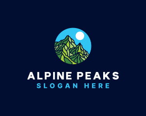 Mountain Peak Outdoor logo design