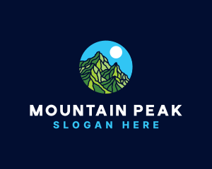 Mountain Peak Outdoor logo design