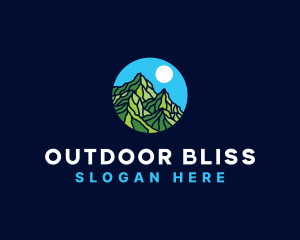 Mountain Peak Outdoor logo design