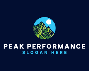 Mountain Peak Outdoor logo design