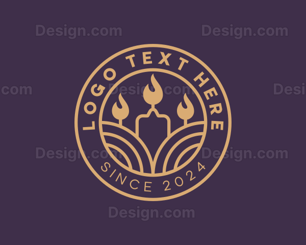 Candlelight Decor Souvenir Logo