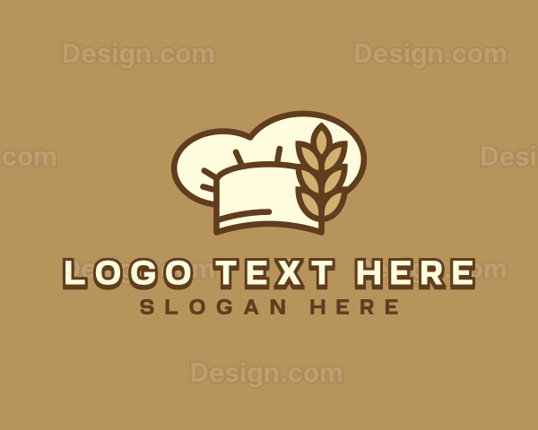 Wheat Chef Hat Logo