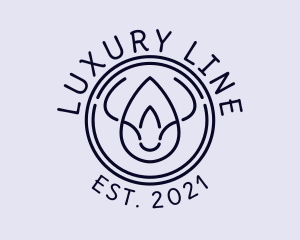 Luxury Essential Oil  logo design