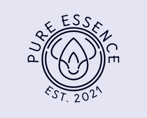 Luxury Essential Oil  logo design