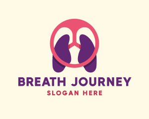Respiratory Lung Steering Wheel logo