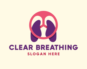 Respiratory Lung Steering Wheel logo