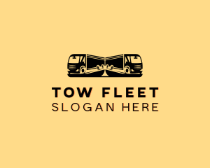 Delivery Trailer Truck logo design