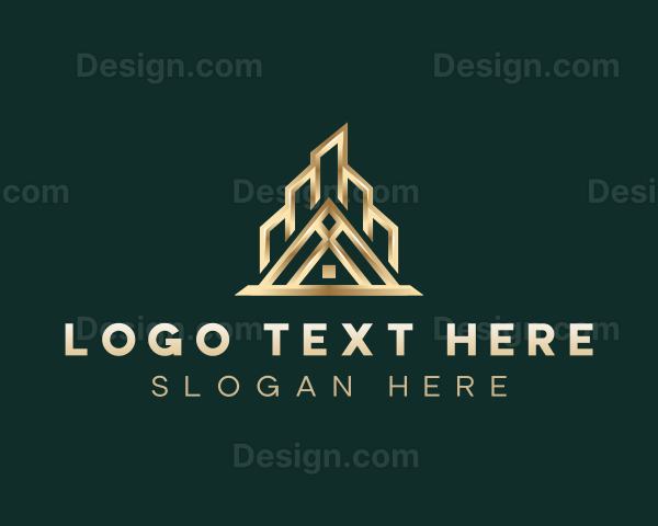 House Building Architecture Logo