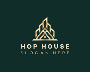 House Building Architecture logo design