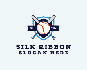 Baseball Sports Shield logo design