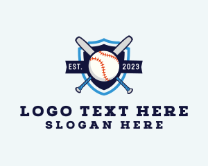 Baseball - Baseball Sports Shield logo design