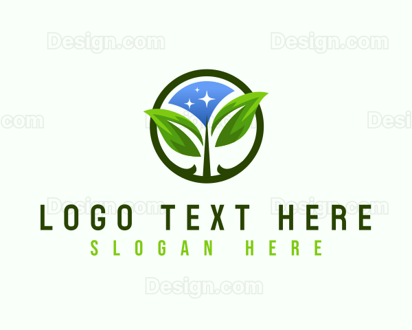 Eco Leaf Nature Logo