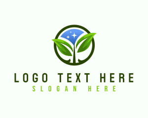 Eco Leaf Nature logo