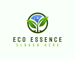Eco Leaf Nature logo