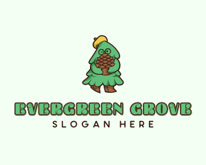 Sustainable Pine Tree logo design