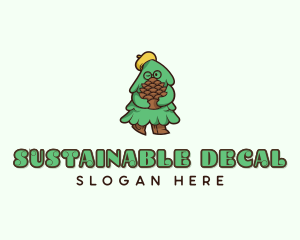 Sustainable Pine Tree logo design