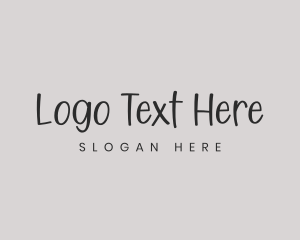 Generic Handwritten Wordmark logo
