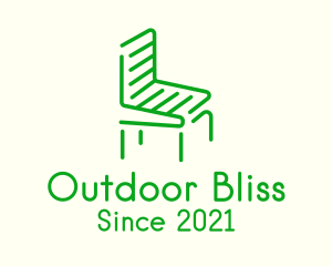 Green Outdoor Chair logo design