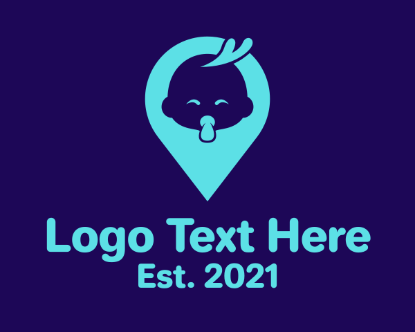 Light Blue logo example 1