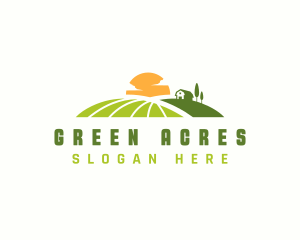 Farm Field Yard logo design