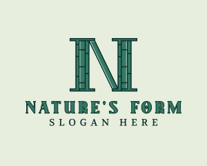 Natural Bamboo Garden logo design